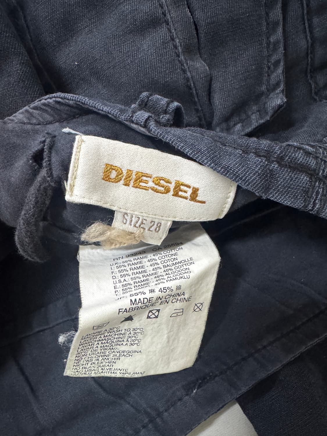 디젤 카고 반바지 상품이미지4