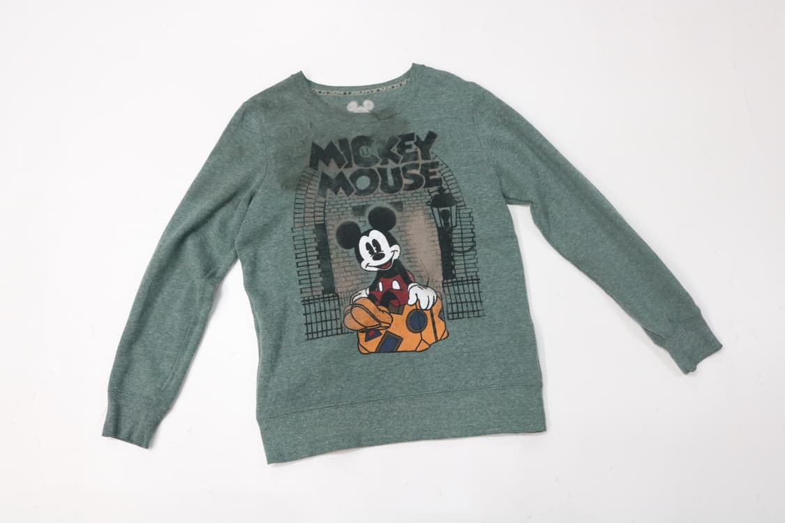 Disney 빈티지 미키 마우스 프린팅 맨투맨 (L) 상품이미지3