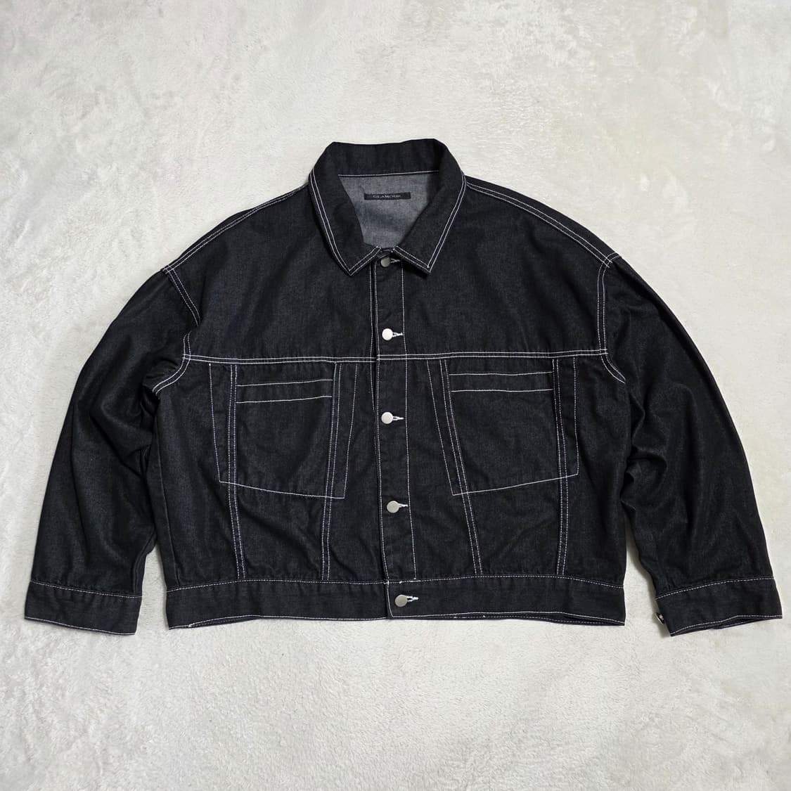 (F)GLAMOUR 오버핏 데님 자켓 상품이미지1