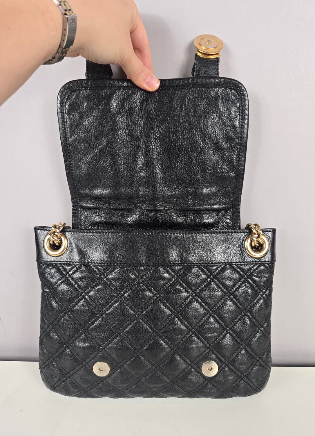 마크제이콥스 고트 스킨 퀼팅 골드 체인 숄더백 가방 정품 상품이미지8