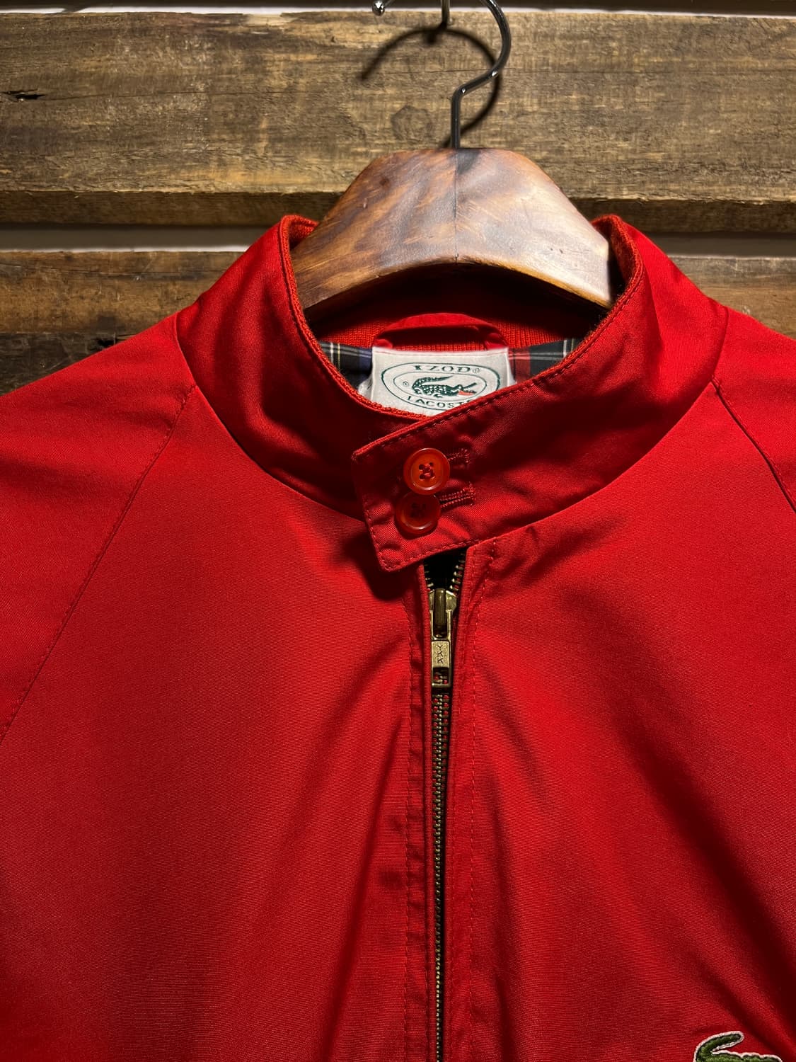 [M]90's IZOD 라코스테 바라쿠타 G-9 타입 해링턴 자켓 상품이미지3