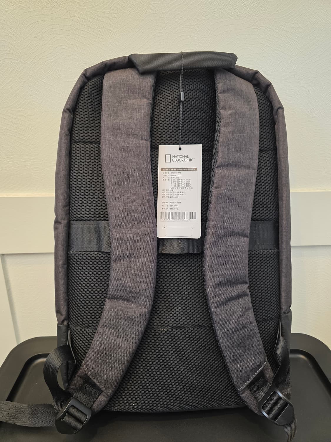 내셔널지오그래픽 트레비아 백팩 그레이 상품이미지2
