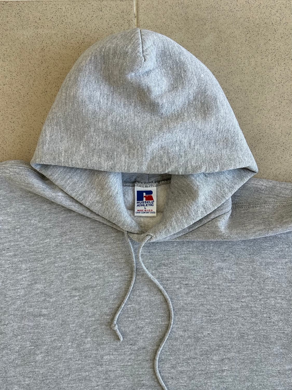 90s 빈티지 러셀 후드 그레이 L USA 상품이미지7