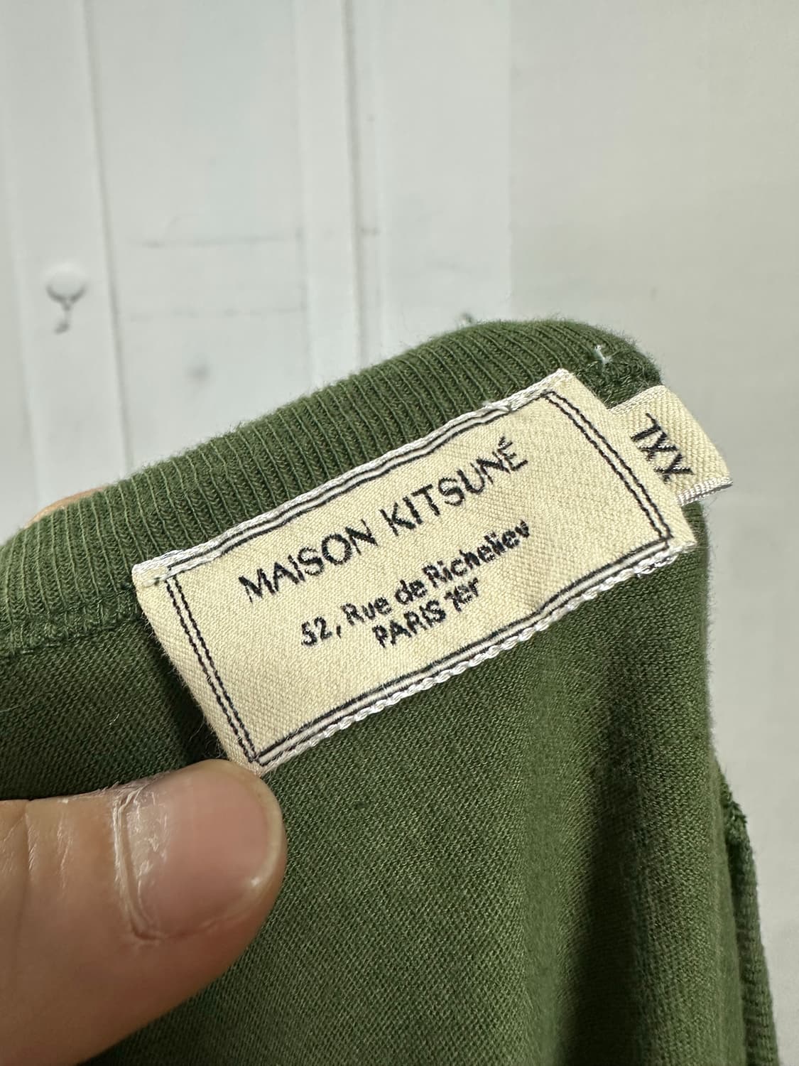 메종키츠네 폭스 헤드 반팔티 상품이미지3