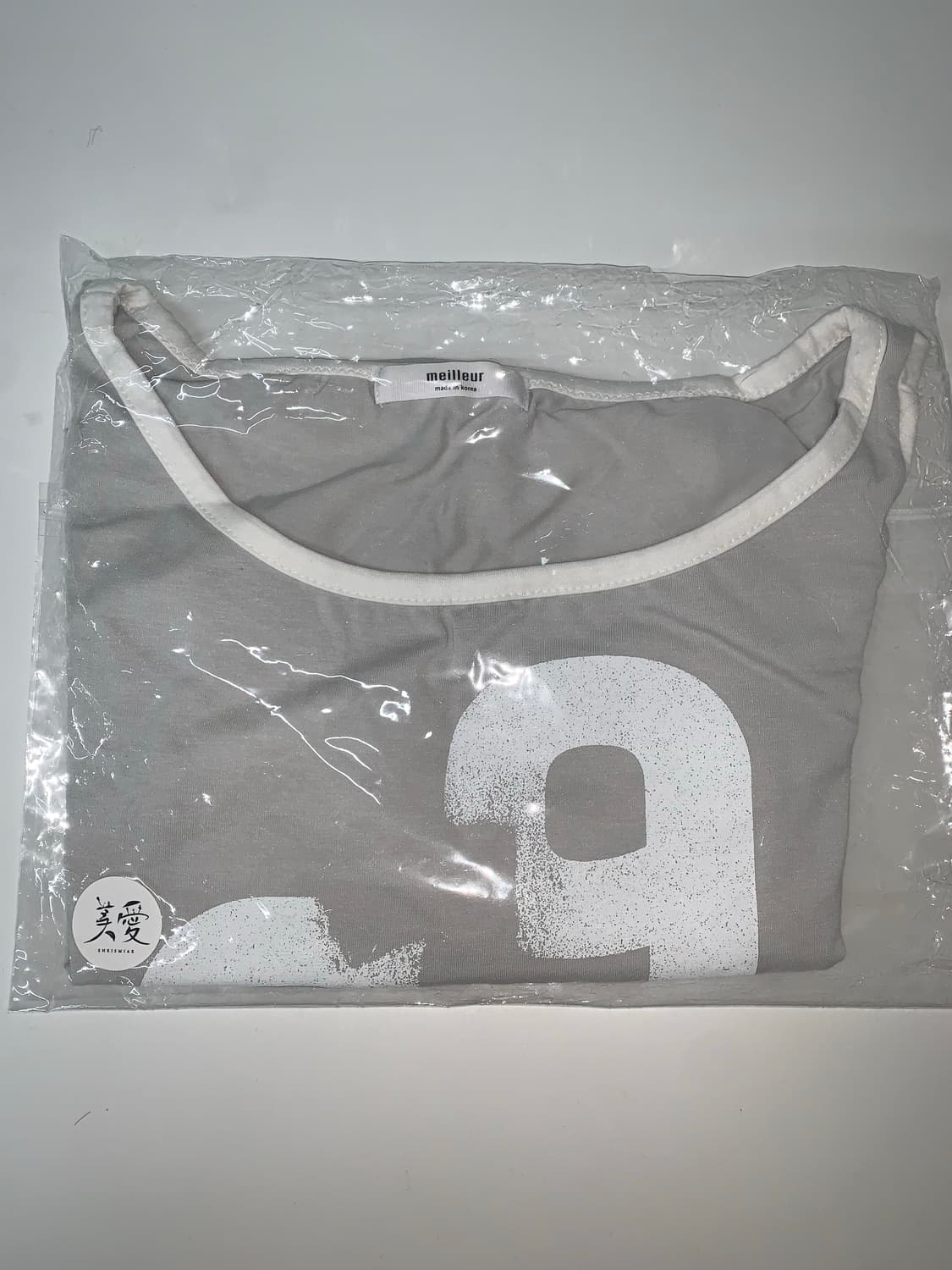 Back slit number T / WHITE 상품이미지5