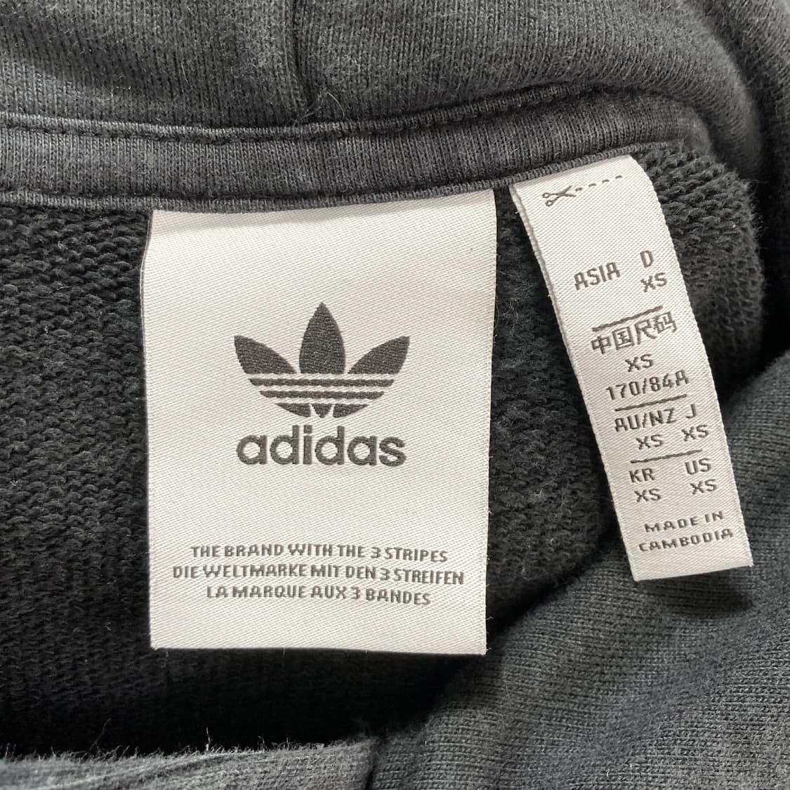 아디다스 여성후드티셔츠 블랙 XS 85 상품이미지4