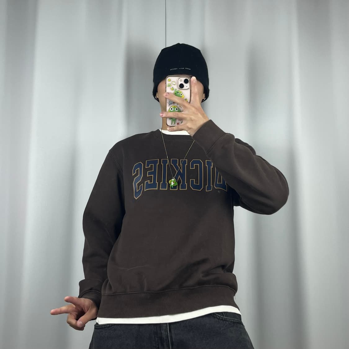 <디키즈 브라운 맨투맨> No.1356 상품이미지2