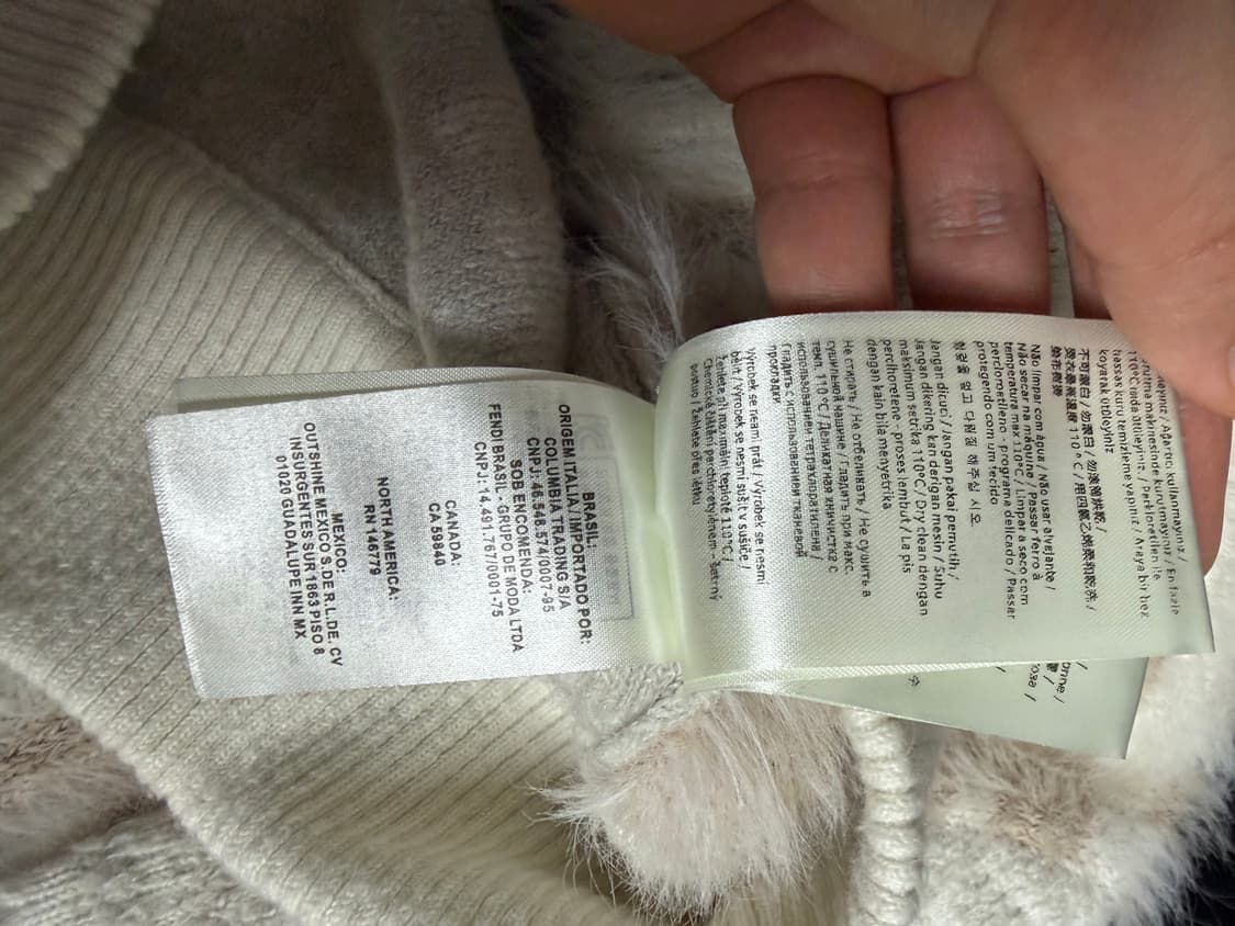 [희귀컬러/S급] 펜디 FF 로고 자카드 집업 36 (매장가 250만 이 상품이미지8