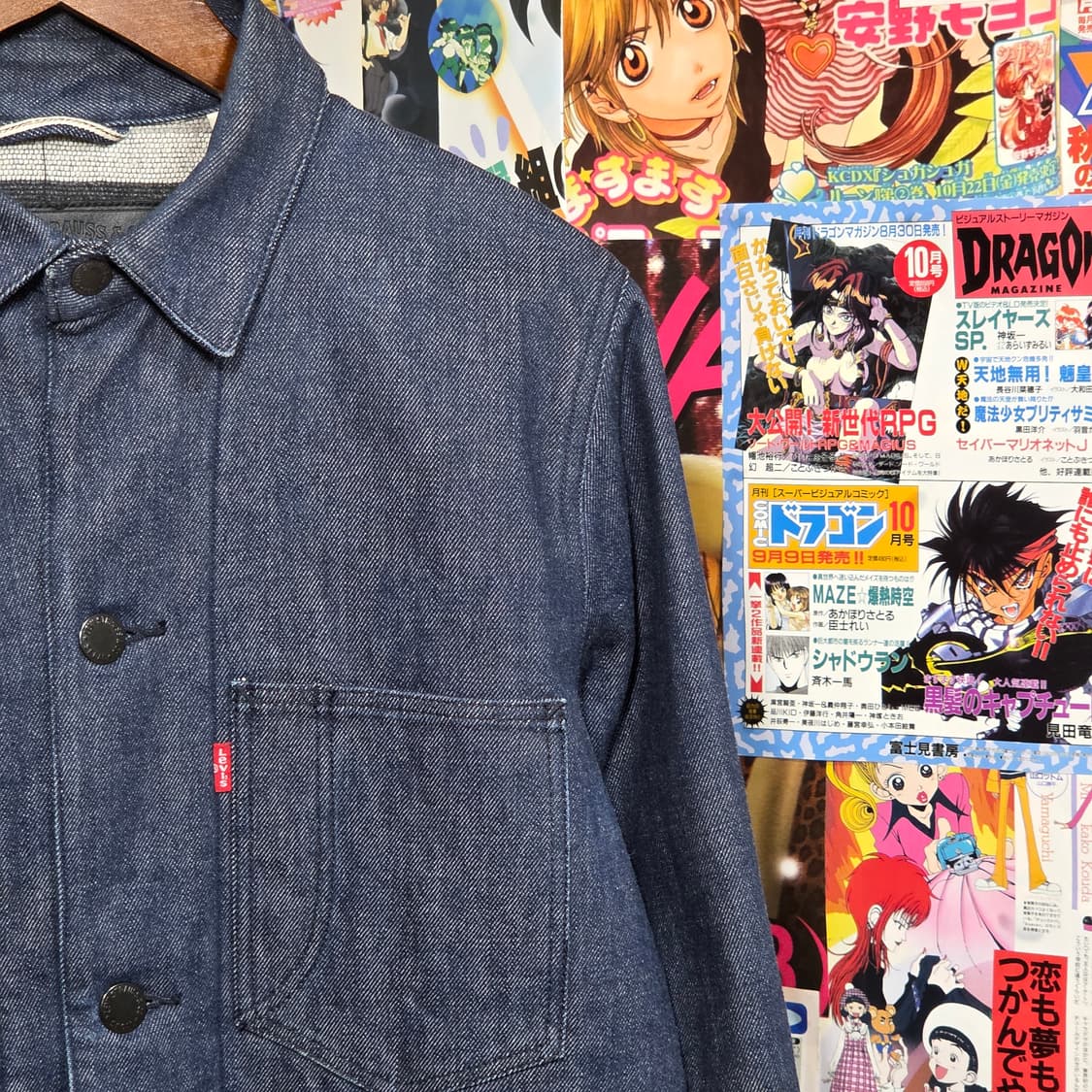 리바이스 콘밀 데님 셀비지 초어 자켓 상품이미지3