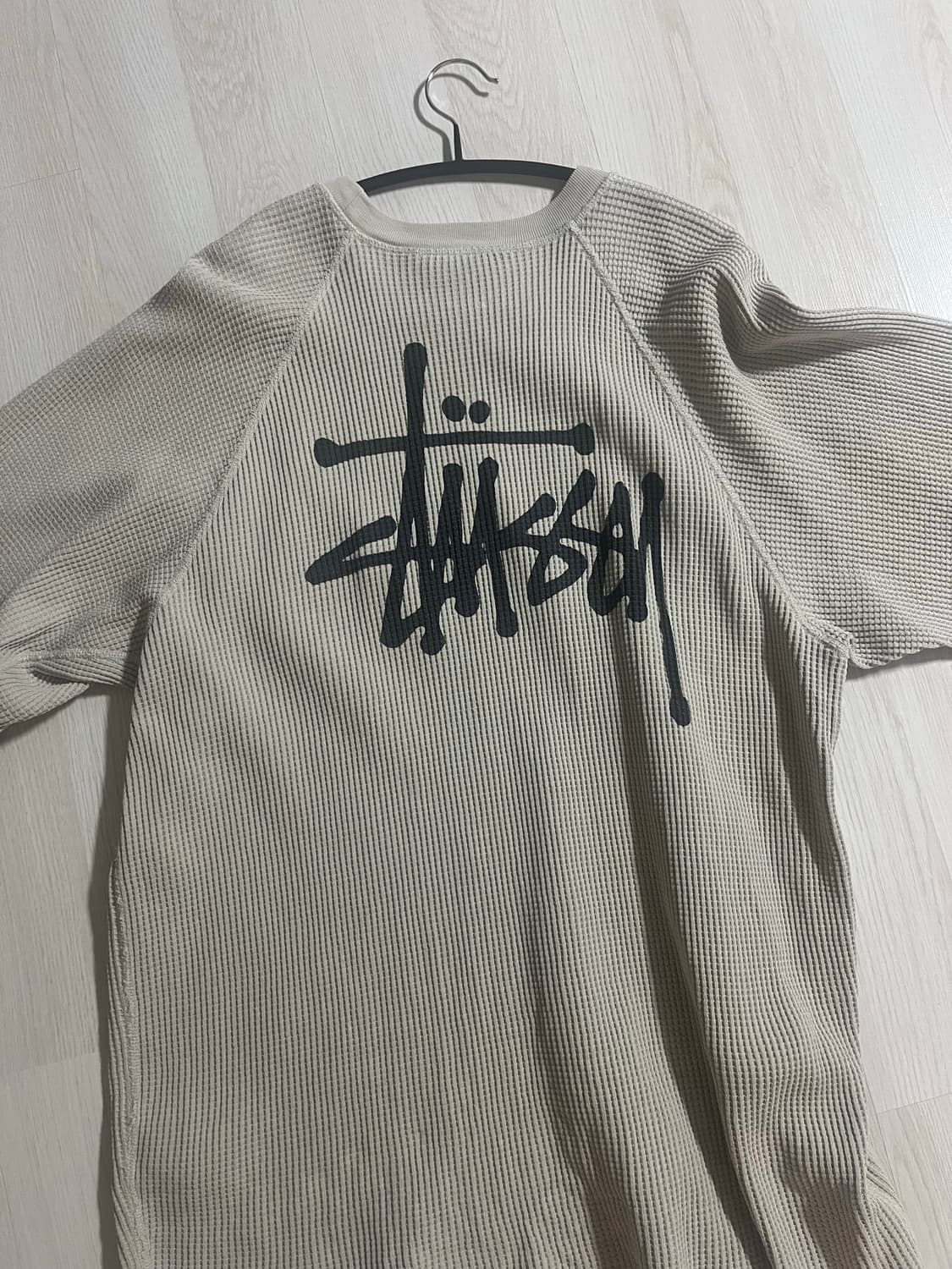 스투시 와플 롱슬리브 티셔츠 상품이미지3