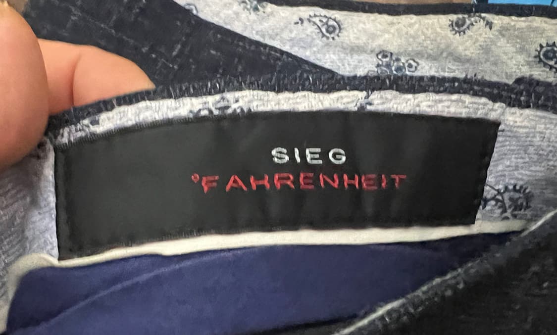 SIEG 지이크 파렌하이트 울 린넨 혼방 남자 여름 슬랙스 XL 34 상품이미지3