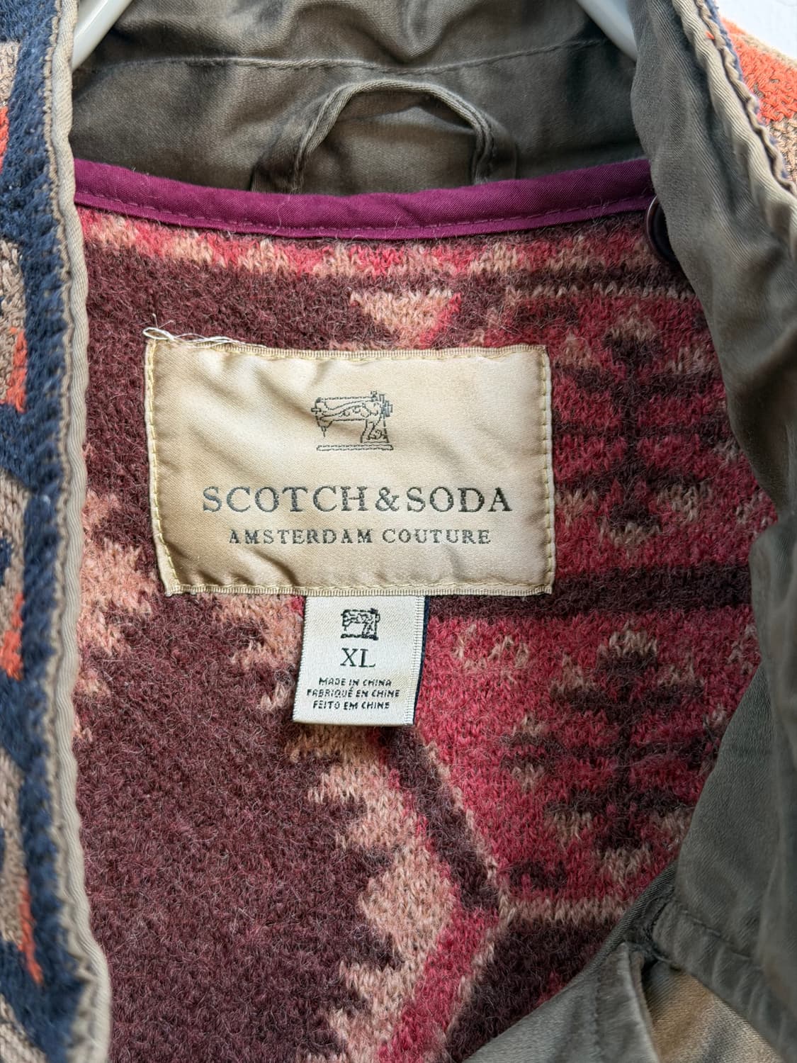 Scotch&Soda 울 라이너 유틸리티 자켓 XL 상품이미지2