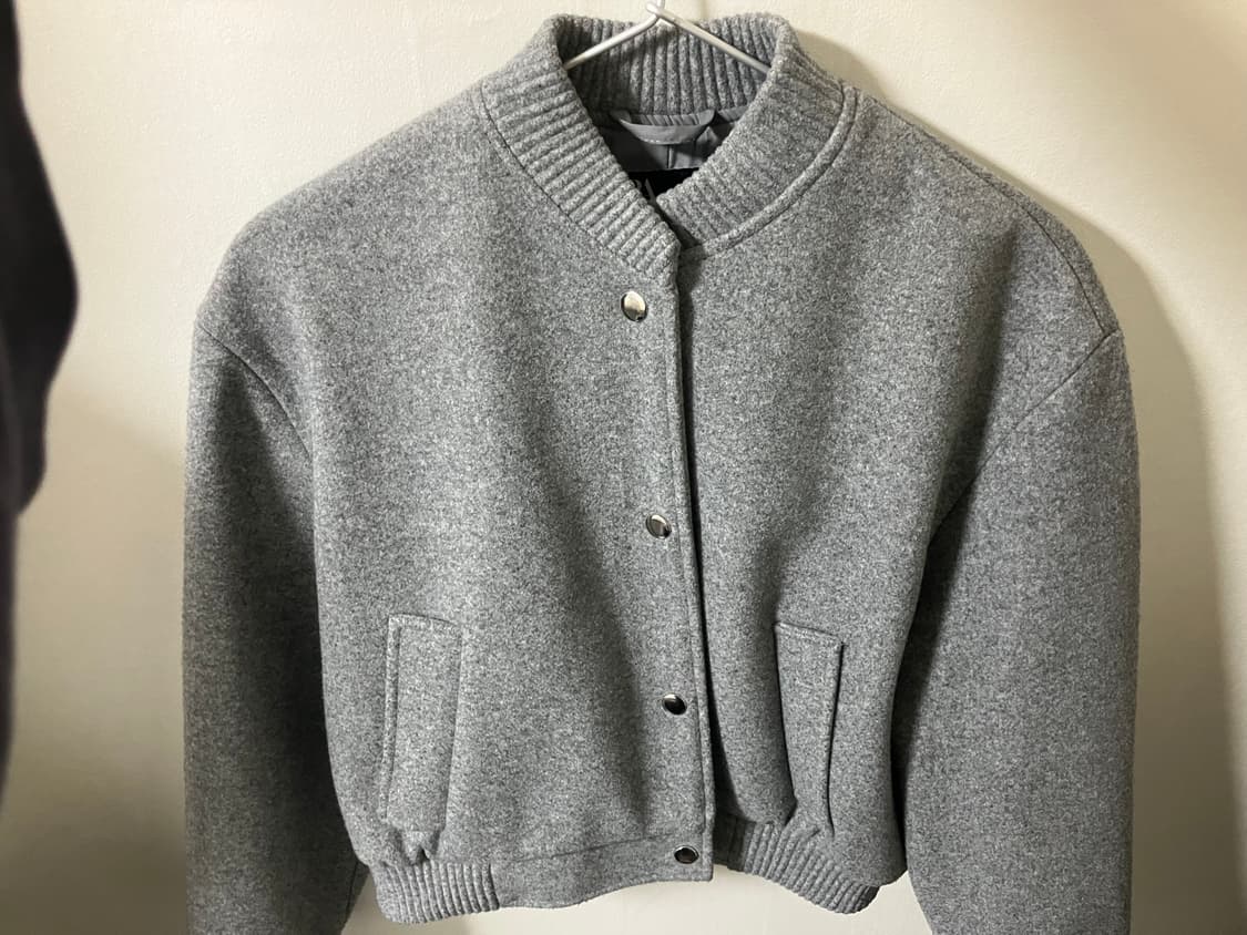 자라 바시티 자켓 상품이미지4