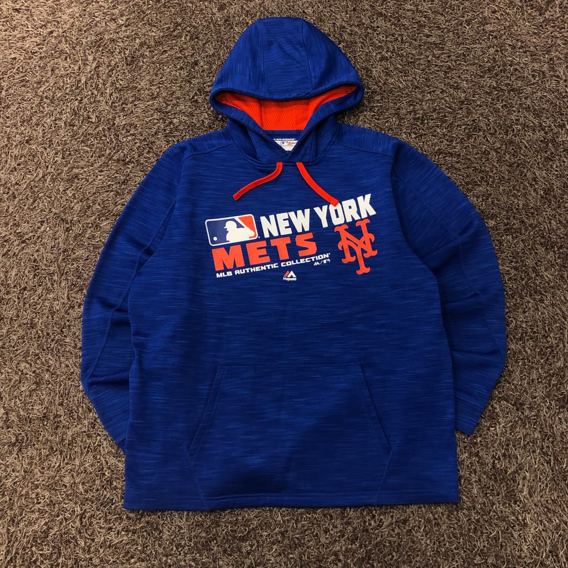 L 마제스틱 뉴욕 메츠 MLB 후드티 상품이미지1