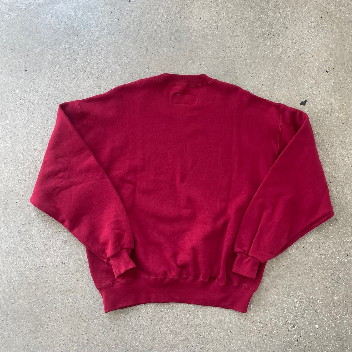 빈티지  러셀 애슬레틱 하이코튼 다크레드 made in usa 상품이미지2