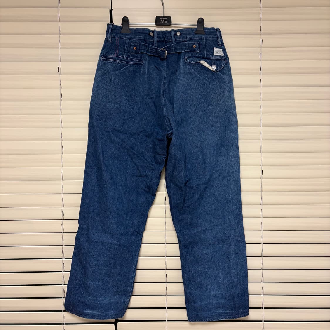 아나크로놈 ANACHRONORM 빈티지 워시드 데님 청바지 W32 상품이미지2