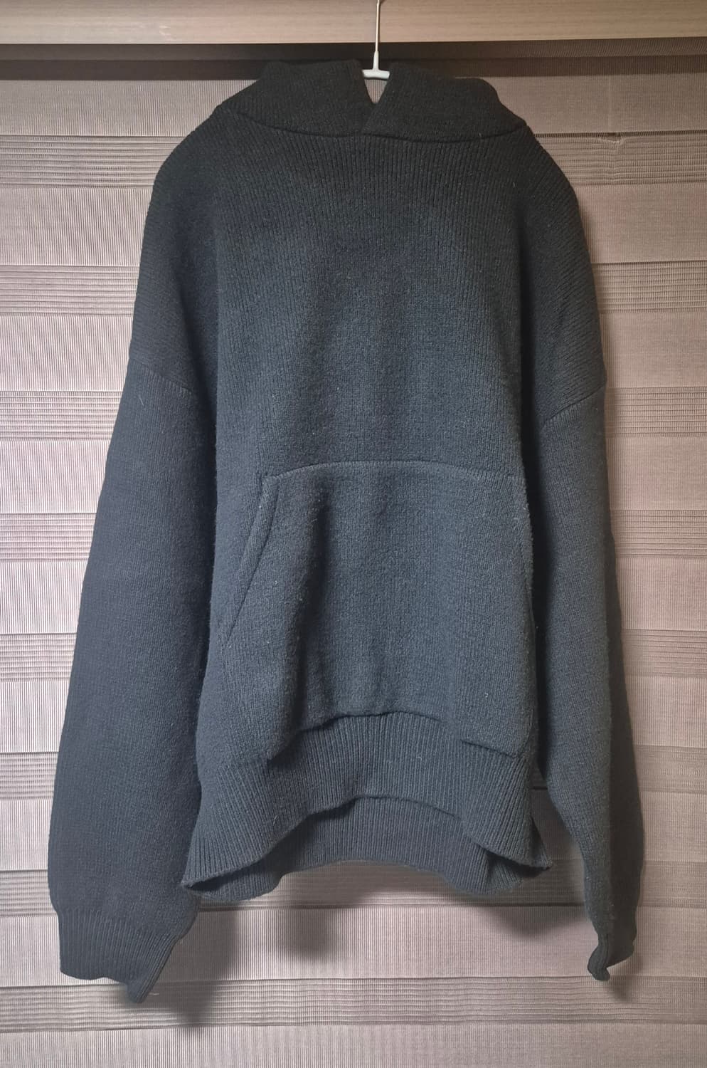 [L]EQL 울 니트 후드 상품이미지3