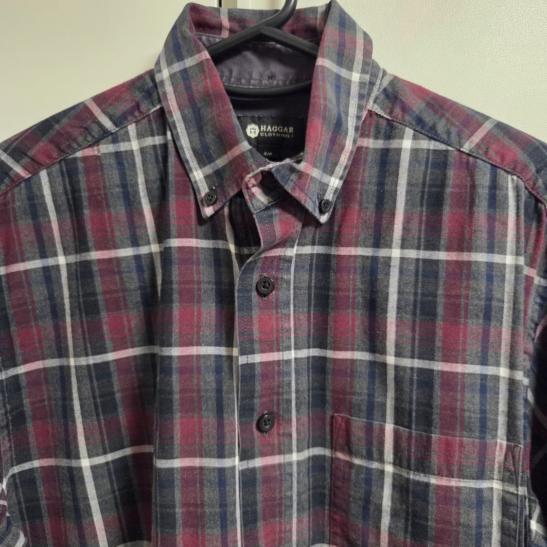 Hagger 아메리칸 체크 셔츠 L(100) 상품이미지2