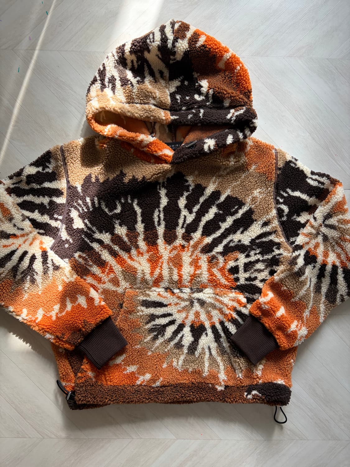 Amiri tie dye fleece hoodie 상품이미지2