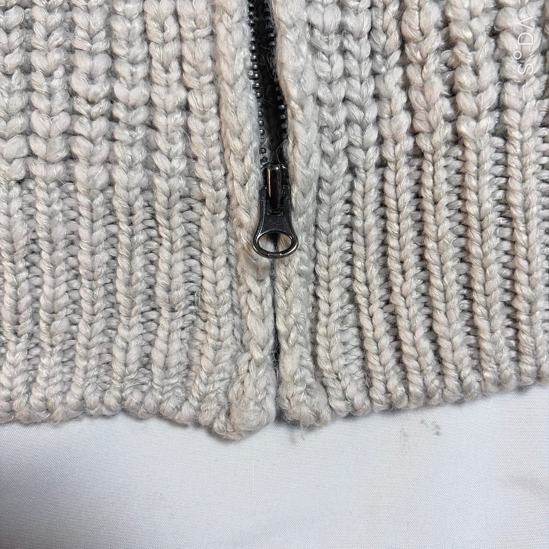 Smoothmood 스무스무드 크롭 니트 집업 가디건 상품이미지5