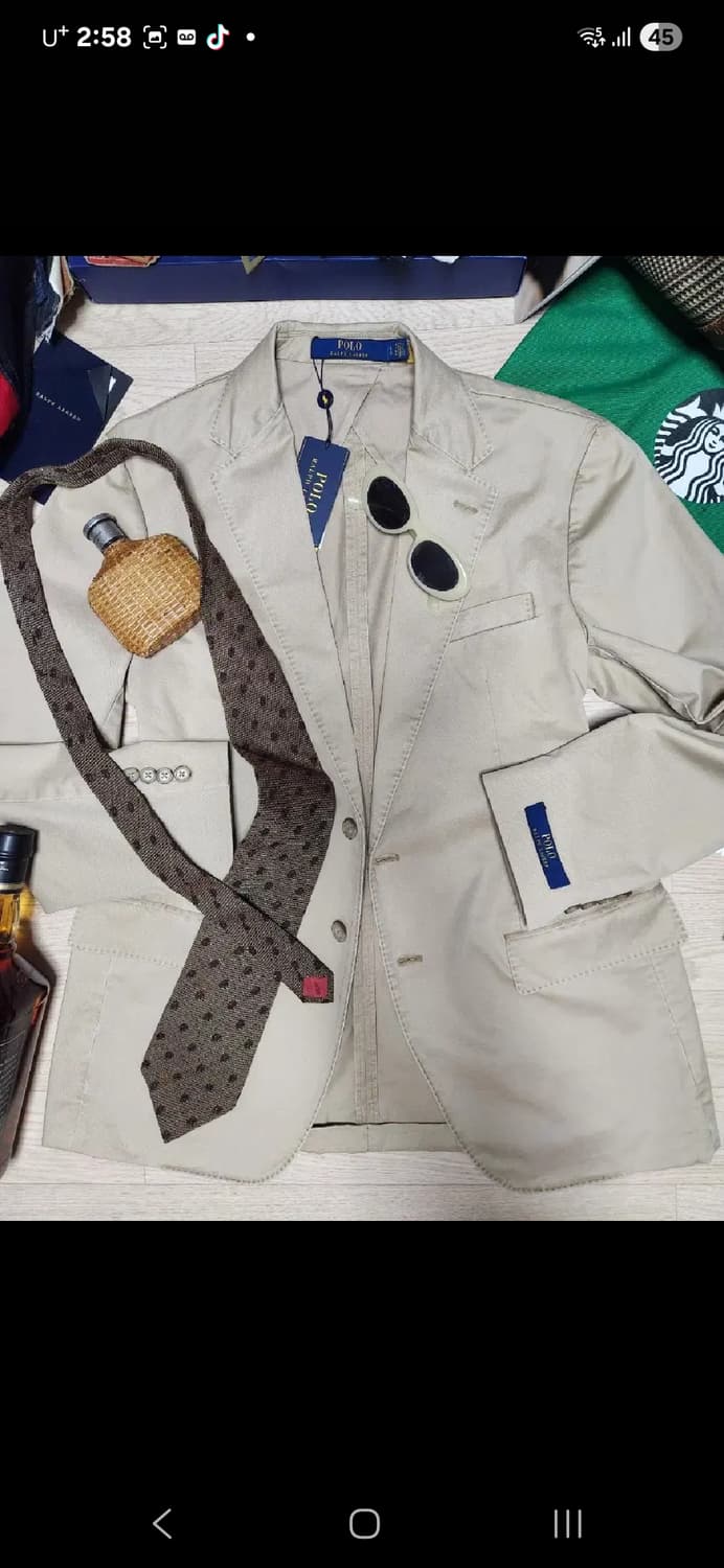 (새상품)POLO RALPH LAUREN 자켓 블레이저 치노 수트 정장 상품이미지5