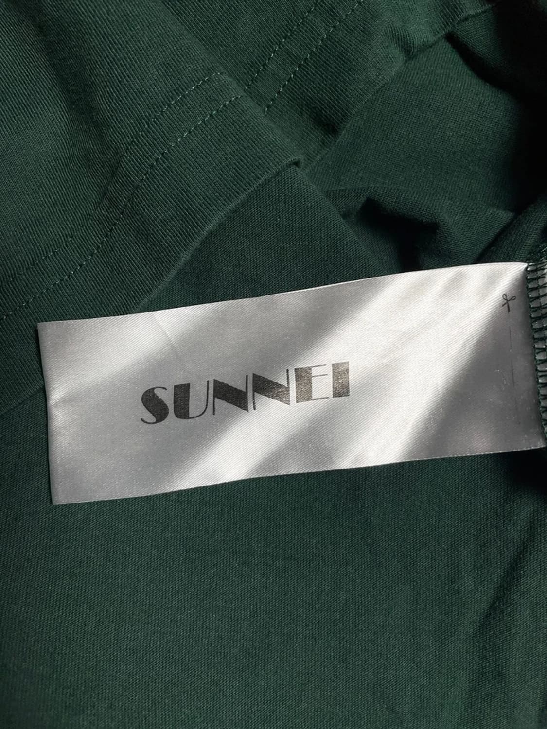 써네이 SUNNEI 클래식 로고 프린트 반팔 티셔츠 R1076 상품이미지5