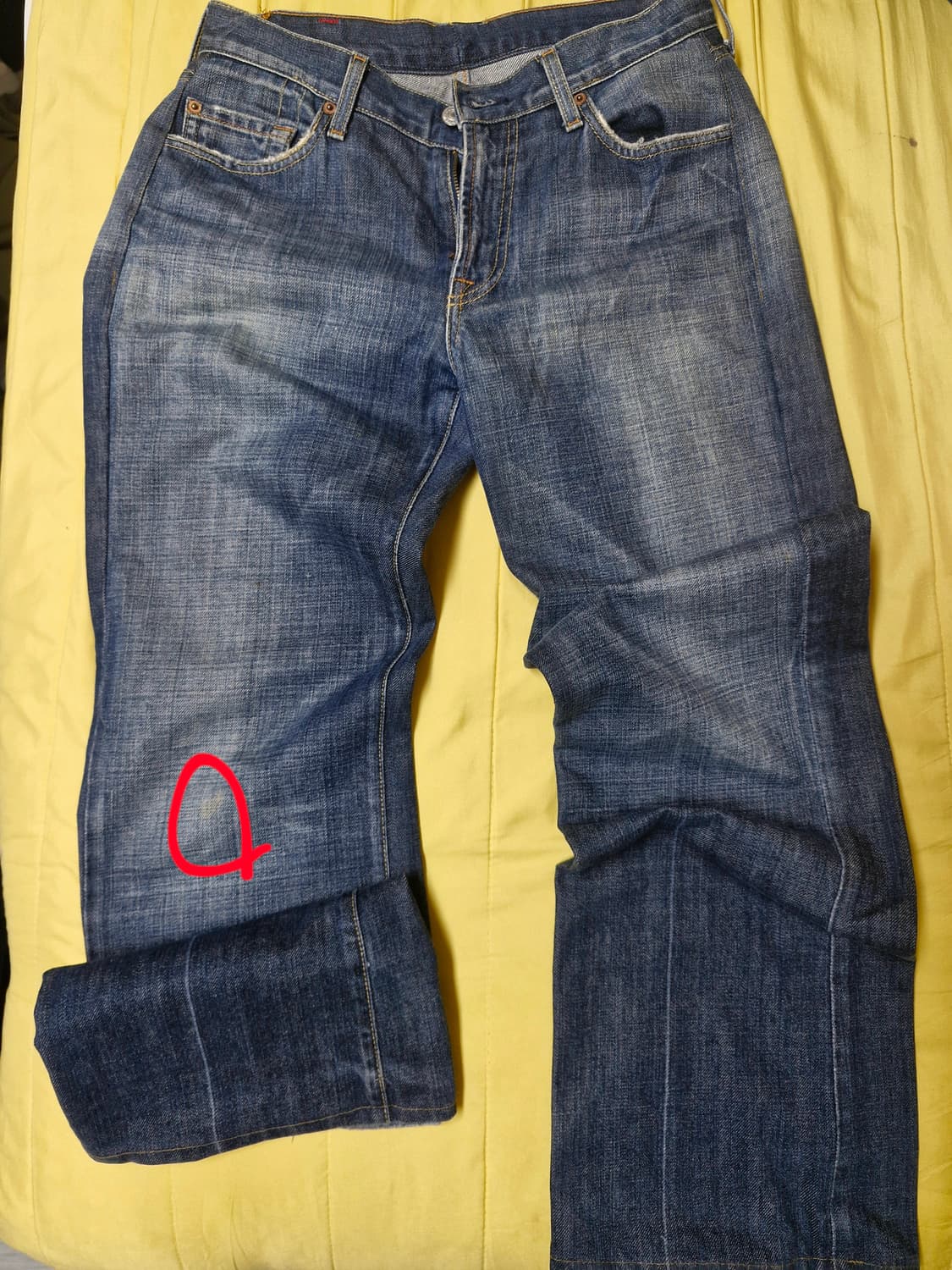 세븐진 부츠컷 데님팬츠 상품이미지1