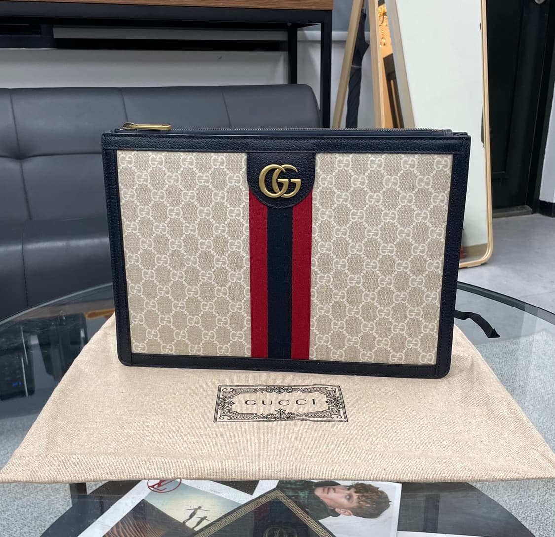 (새상품) 구찌 신상 오피디아 포트폴리오 클러치백 상품이미지1