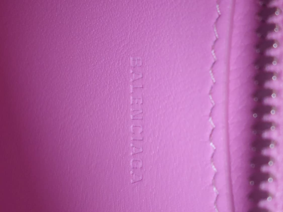 정품)급처상태좋음!발렌시아가 핑크 네오 클래식 탑핸들 시티 크로스백 가방 상품이미지4