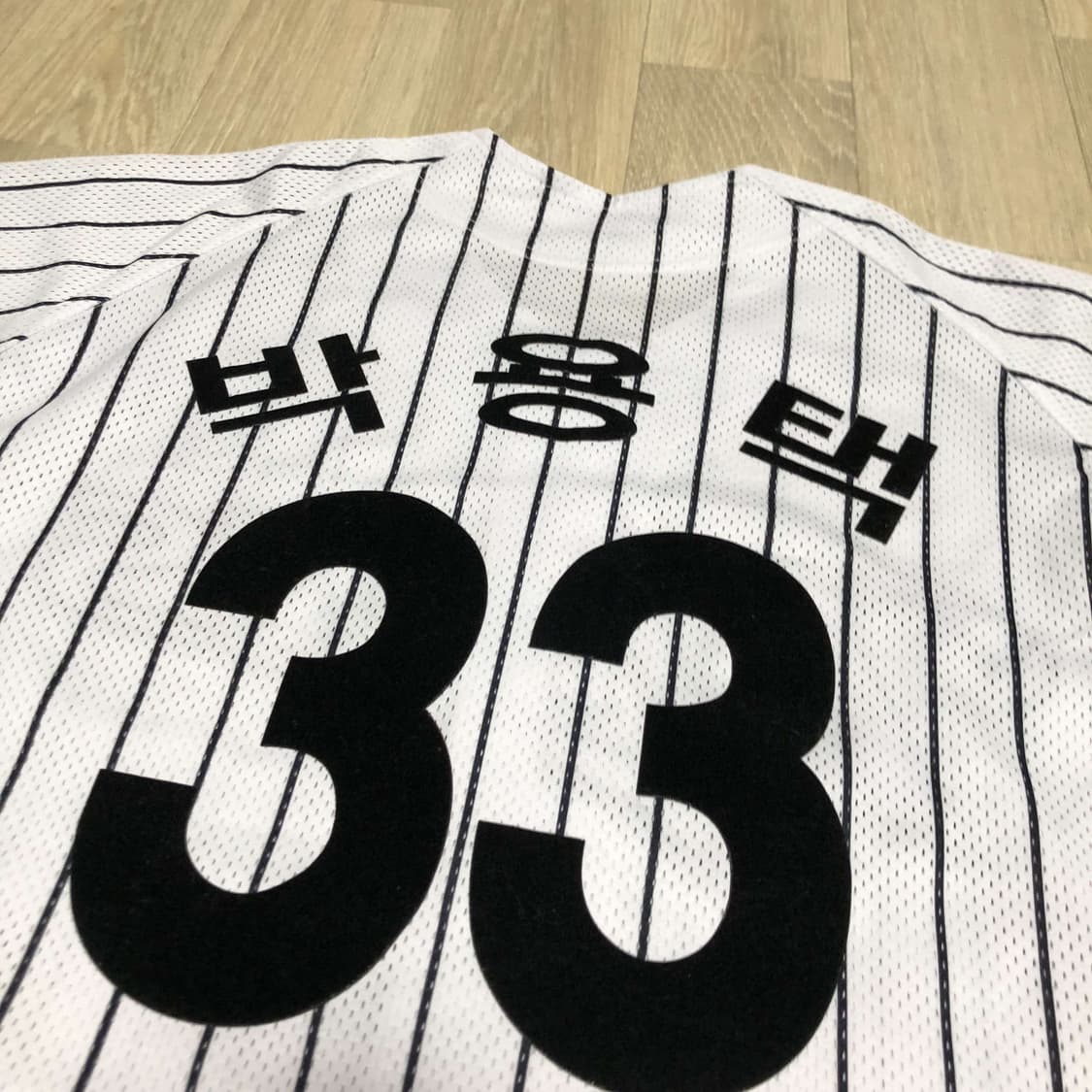 (100) 엘지 트윈스 LG 트윈스 박용택 33 올드 홈 유니폼 져지 상품이미지2