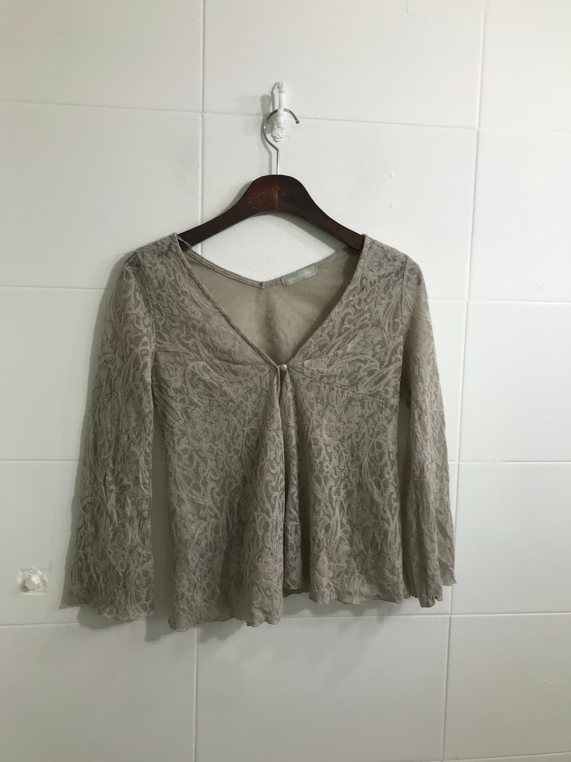 브라운베이지 그런지 하구미 겨울 코디세트 상품이미지6