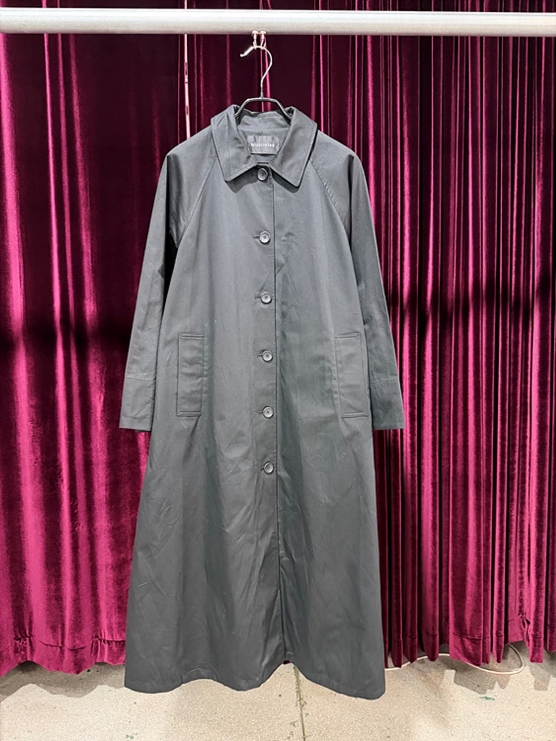 MIZUIRO IND long coat (black) 상품이미지1
