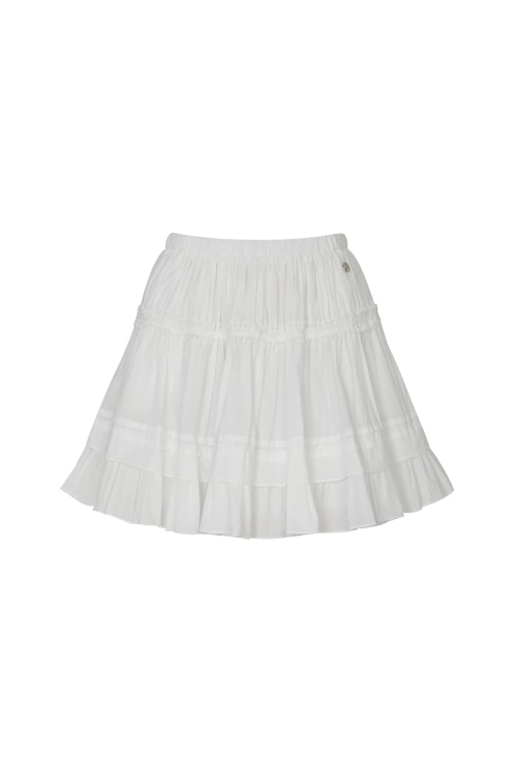 페인오어플레져 ARIEL TIERED SKIRT white 상품이미지1