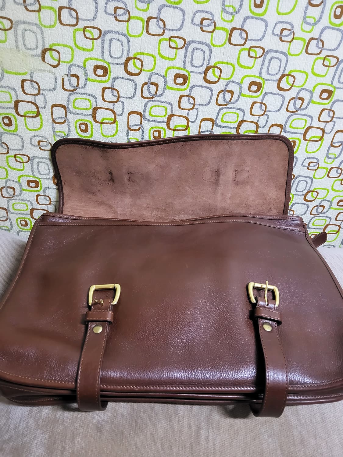 미국 Lotuff Leather 수제 사첼백 서류가방 노트북 상품이미지6