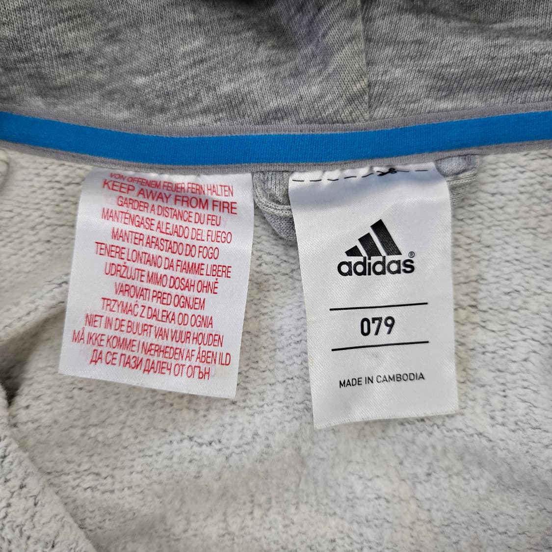 [79] 아디다스 여성 에센셜 스트라이프 후드 집업 0102YH1 상품이미지3