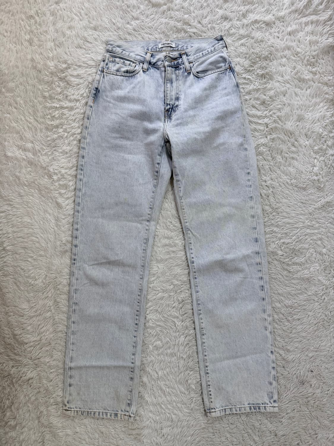 녹슨 팬츠 (Carhartt WIP Noxon Pant) - 라이트 블루 상품이미지5