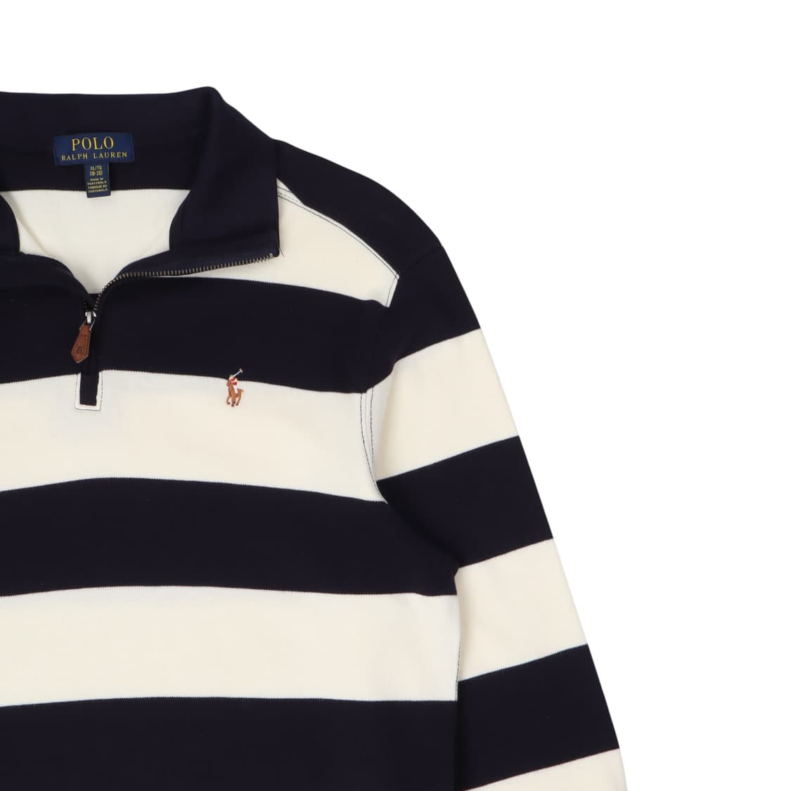 폴로 랄프로렌 스트라이프 하프 집업 니트 상품이미지3