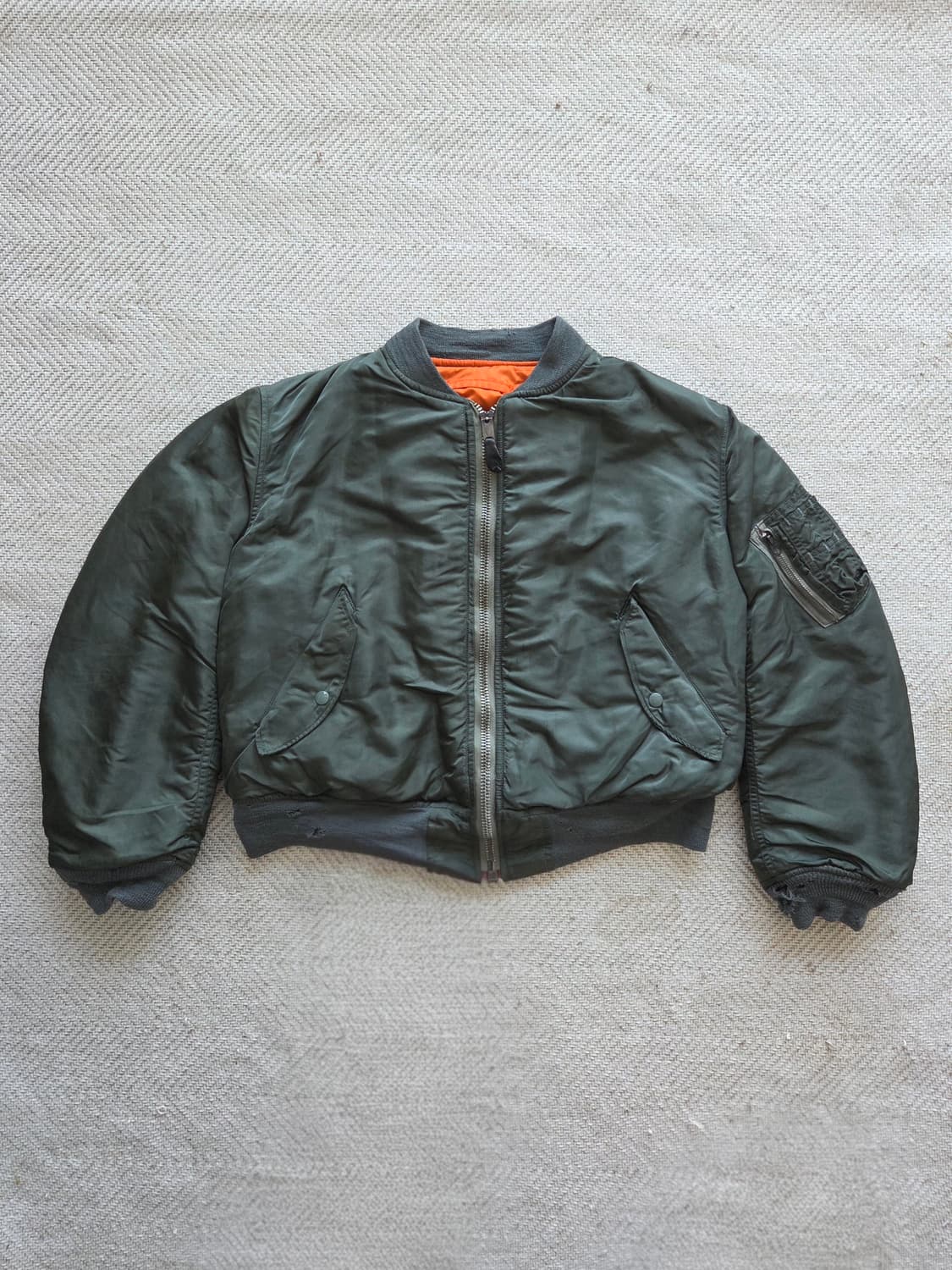 1973 OG MA-1 플라이트 자켓 E타입 L 상품이미지1