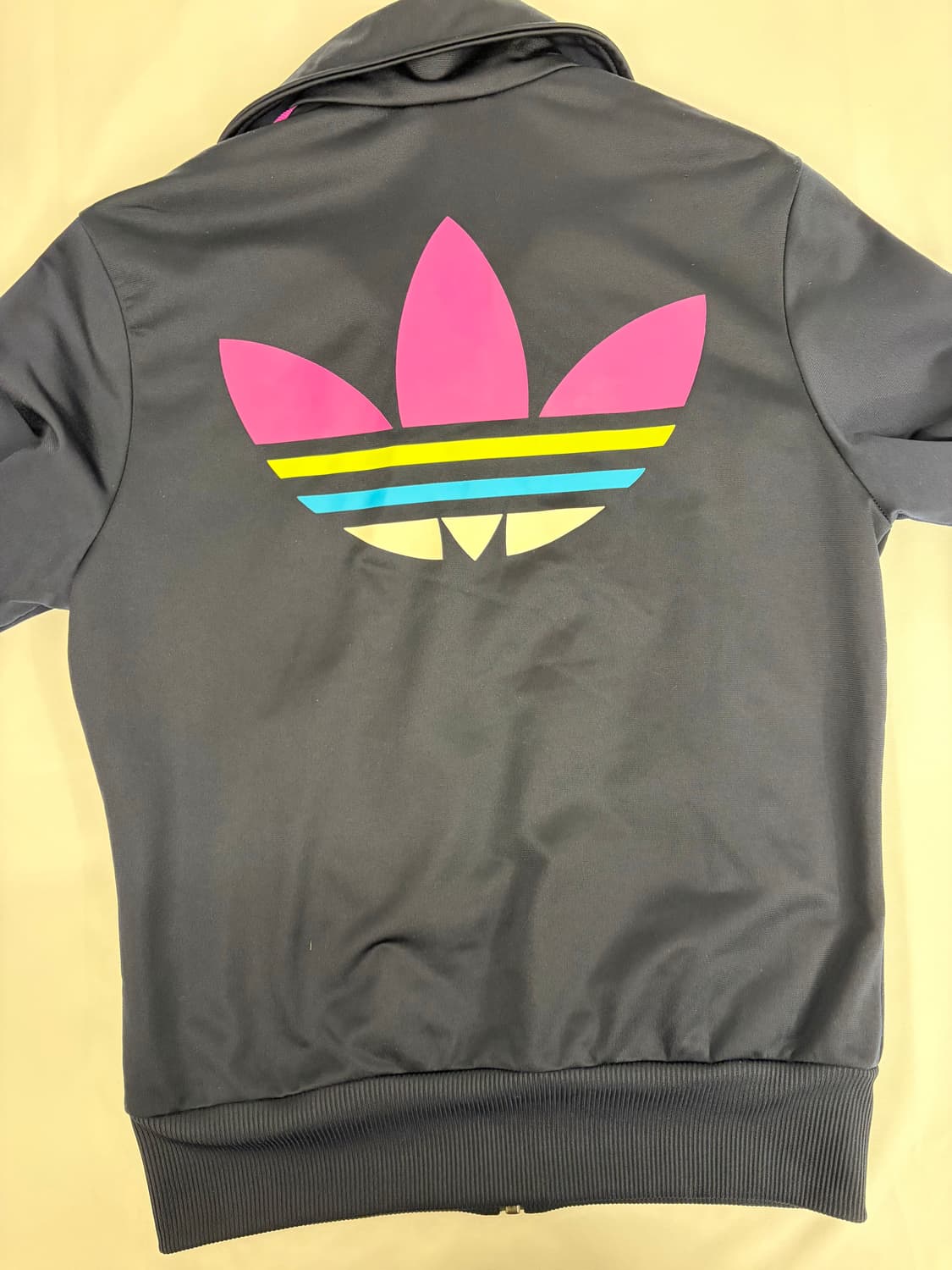 [100] 아디다스 삼선 트랙탑 져지 네이비/핑크/블루 상품이미지4