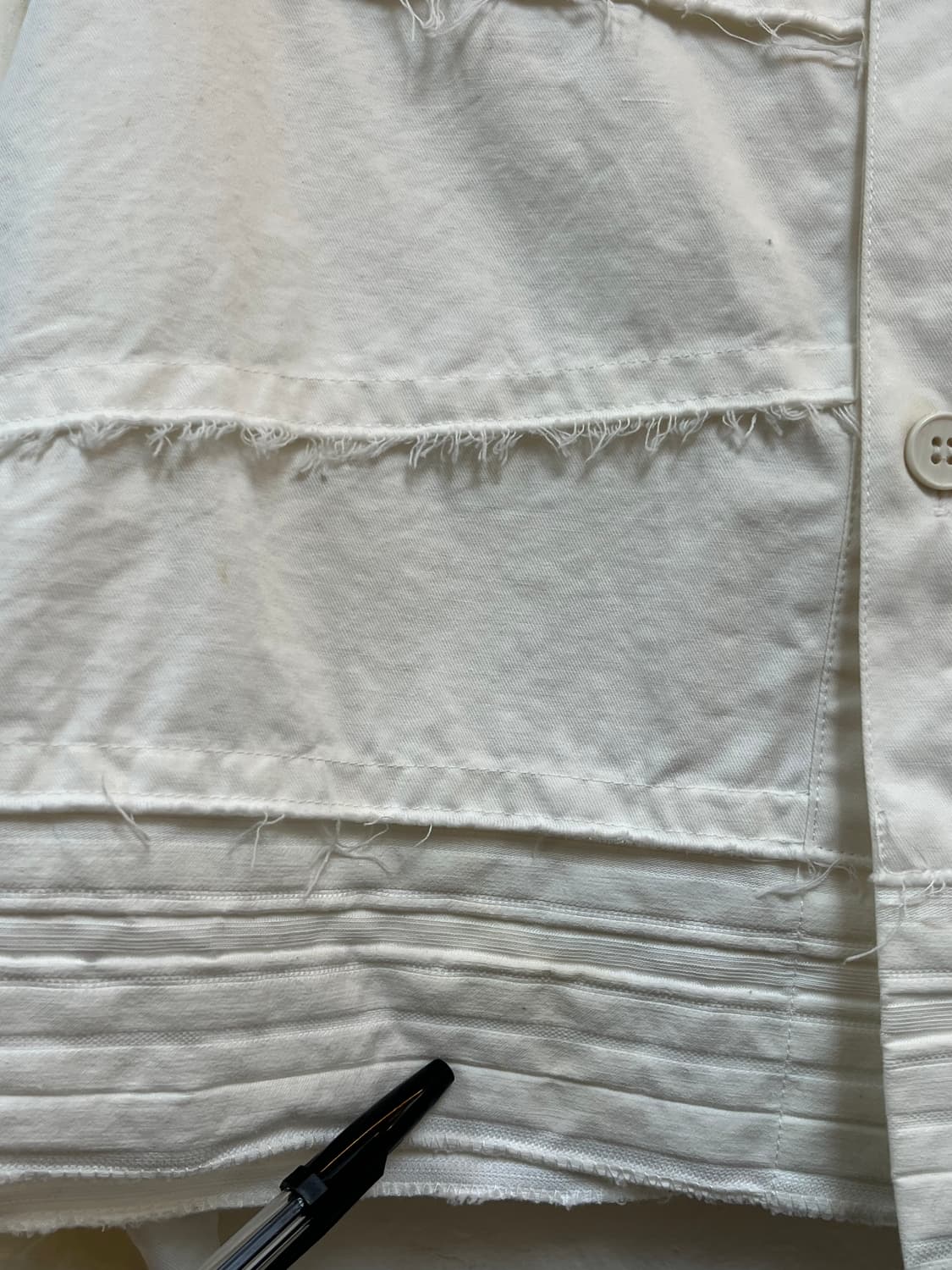 Theilma 더일마 화이트 크롭셔츠 F 상품이미지6