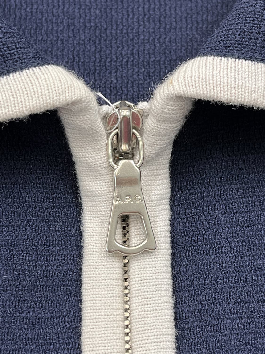 아페쎄 24s/s 카라 넥 집 가디건 상품이미지5