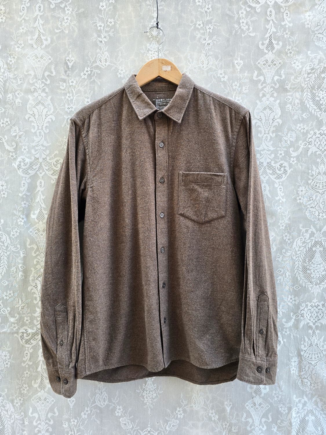 무인양품 기모 셔츠 상품이미지2