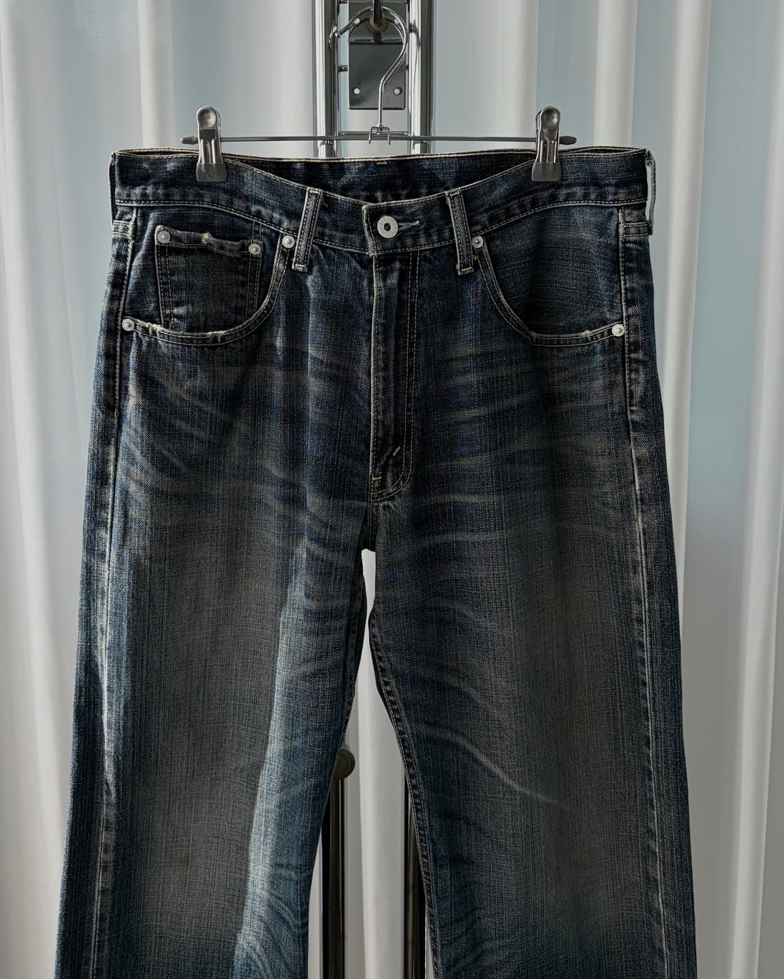 [31인치]리바이스 00s 빈티지 워시드 데님 팬츠 상품이미지3