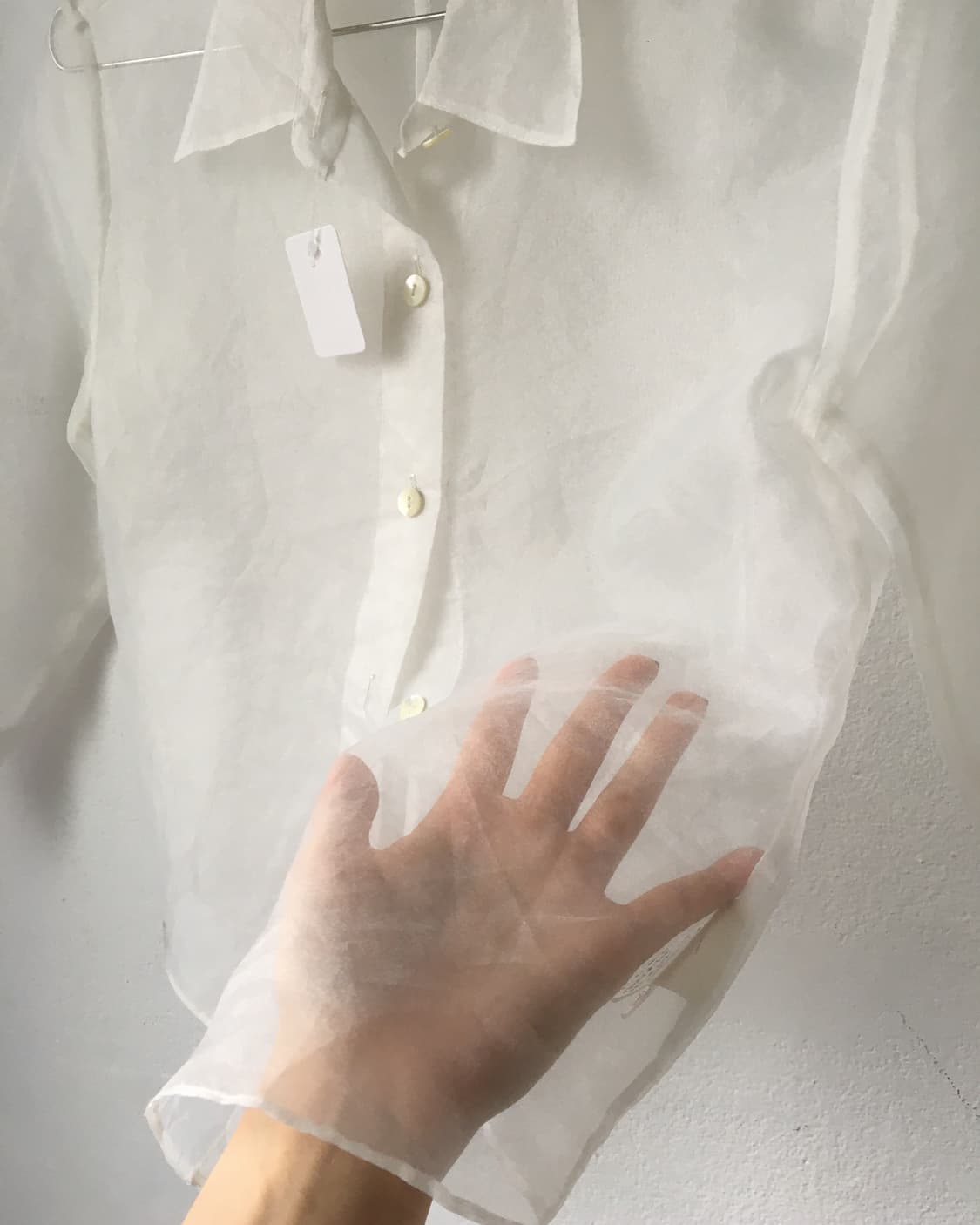 Organza mood shirt 상품이미지3