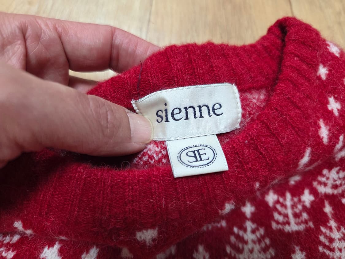 시엔느(SIENNE) 케빈 자카드니트 프리사이즈 상품이미지6