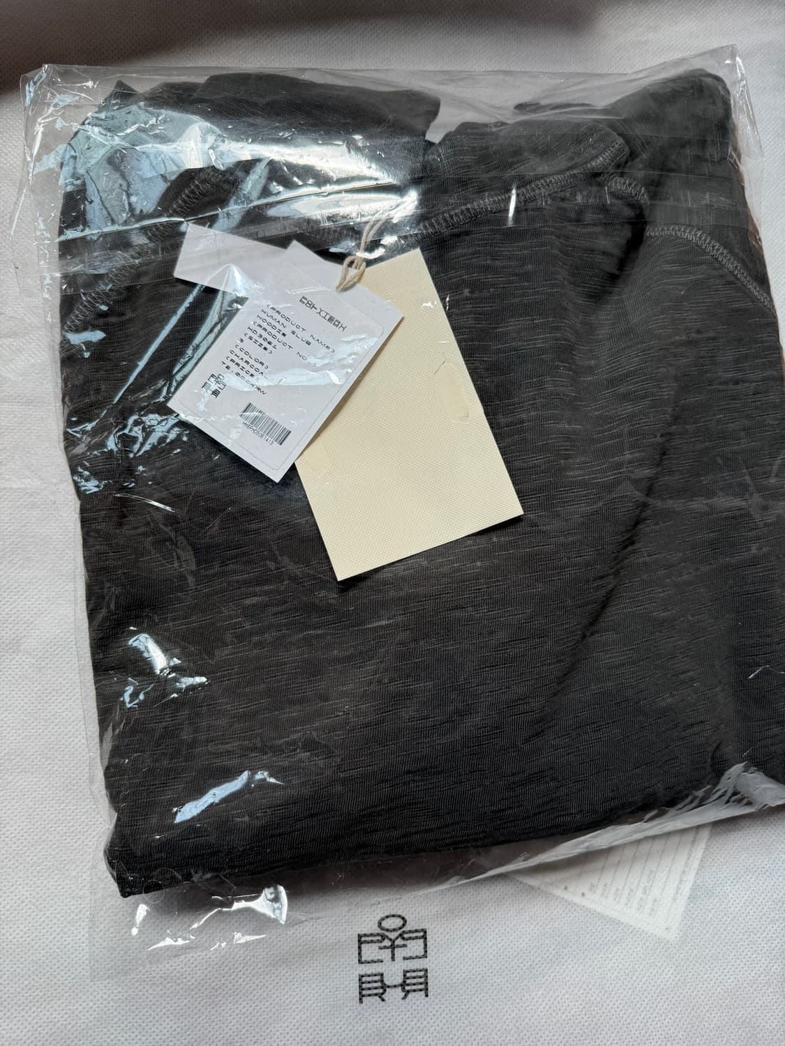 [3] 폴리테루 슬럽후디 챠콜 상품이미지1