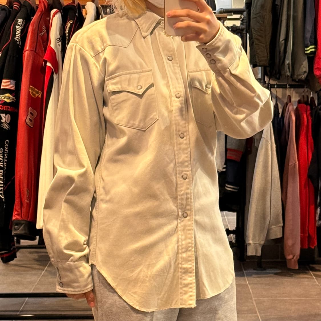[NO.9] 리바이스 아이보리 셔츠 상품이미지3