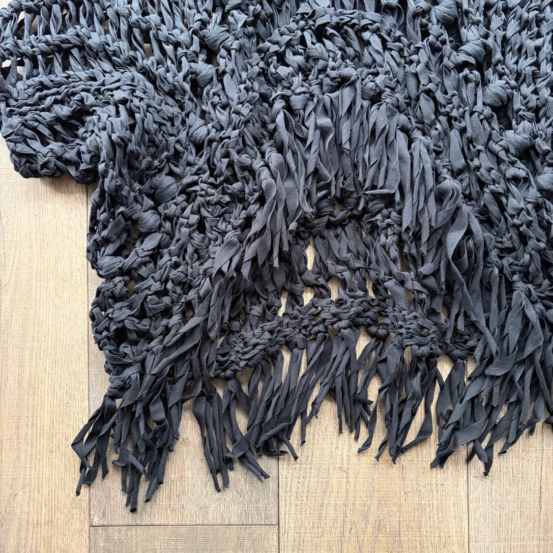 Net Crochet Poncho Knit 상품이미지9