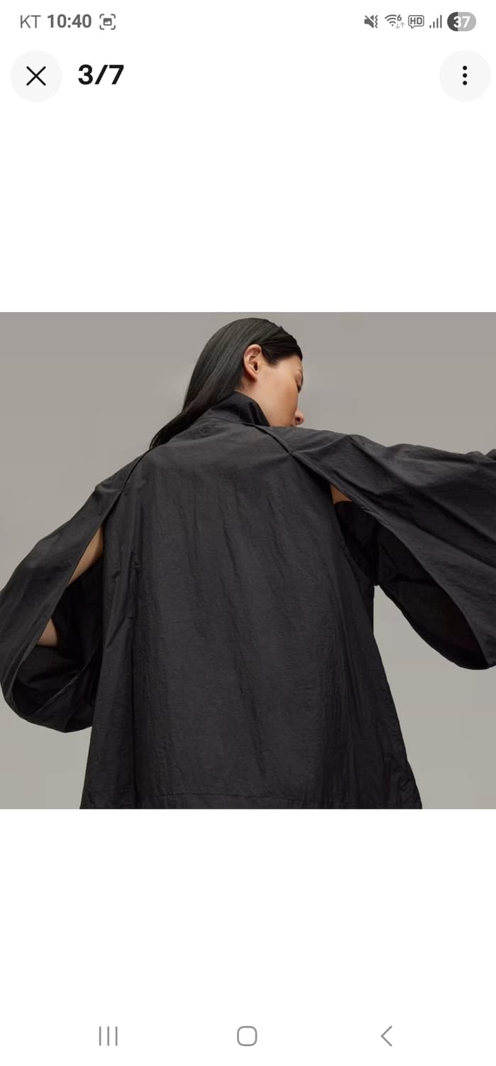 Y-3 울트라라이트 나일론 재킷 블랙 요지 야마모토 상품이미지3