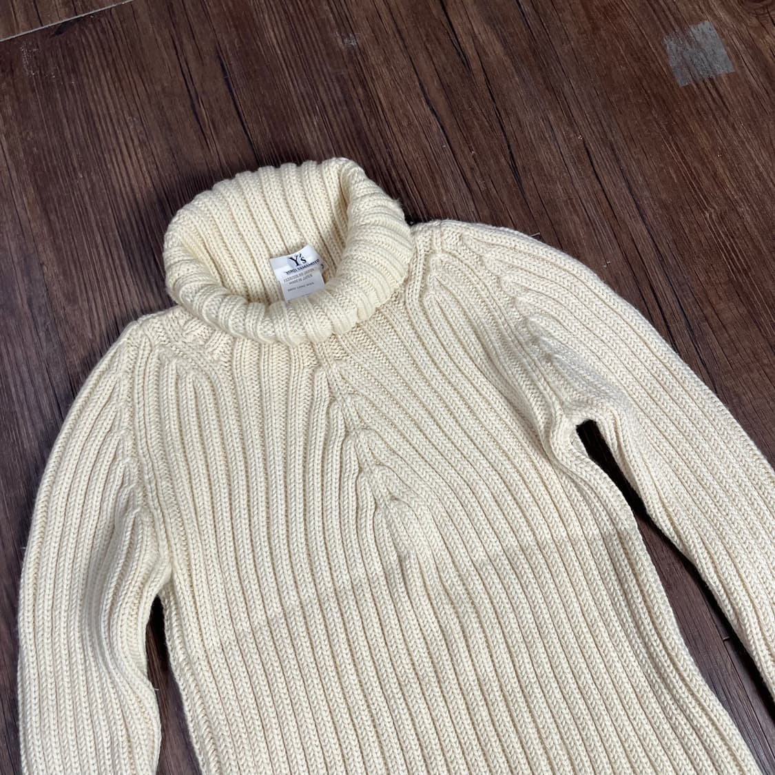 [Yohji Yamamoto] Y's 요지야마모토 터틀넥 울니트 상품이미지2